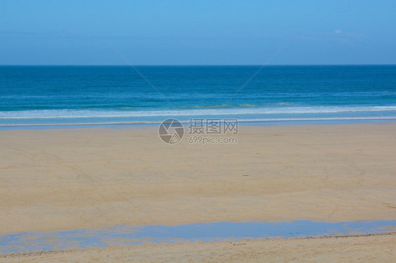 圣伊维斯港海滨英格兰康沃尔图片