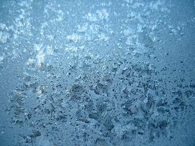 这是玻璃冬窗上的霜状图案图片