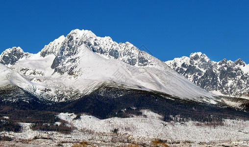 冬天的塔特拉山脉斯洛伐克图片