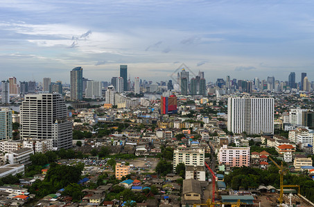 曼谷城市景色商业区图片
