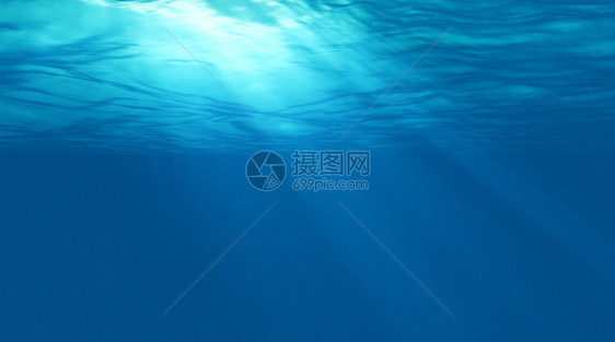 加勒比环礁湖水下美图片