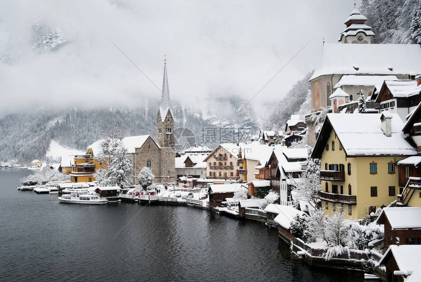 奥地利Hallstat村图片