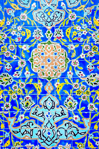 布尔迪拜伊朗清真寺墙上图片