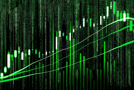 金融股市数据图片