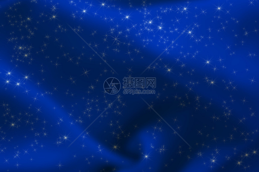 以星为背景的蓝色背景图片