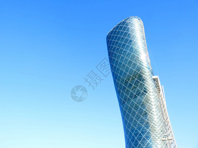 阿布扎比国际展览和会议中心的资本门大楼图片