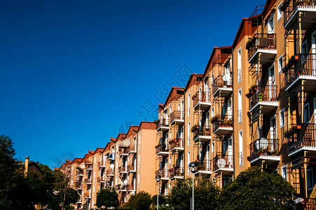意大利的公寓住宅图片