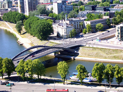 立陶宛维尔纽斯商业城市景观图片