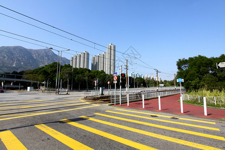 香港市中心白天图片