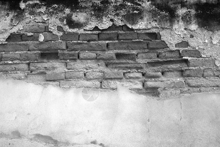 老街裂缝老墙背景纹理图片