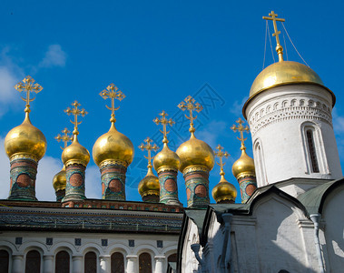 俄罗斯莫科克里姆林宫大教堂图片
