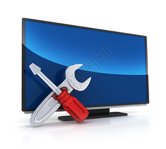 修理电视和监视器符号图片