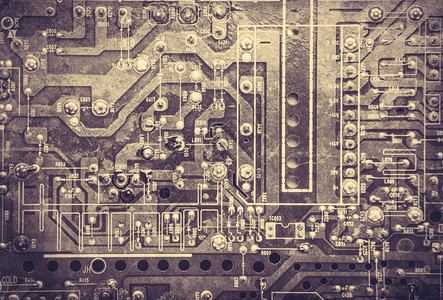 旧印刷电路板用旧颜色图片