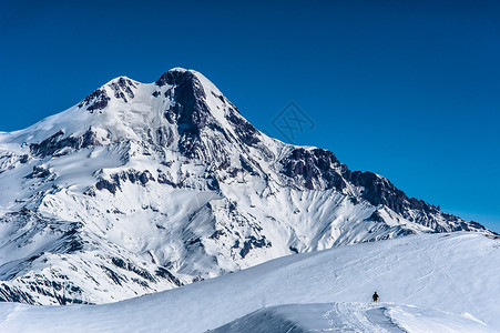 从Georia的滑雪度假胜地Gud图片素材