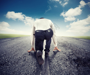 充满动力的商人图片素材