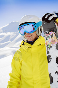 滑雪者滑雪冬季女图片