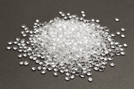 DHPE塑料颗粒上透明的聚乙烯颗粒可塑原材料背景图片