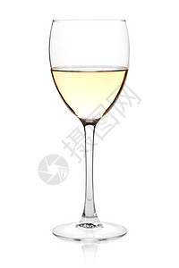 葡萄收藏玻璃中的白葡萄图片