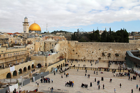 哭墙是犹太教的一个重要宗教场所耶路图片