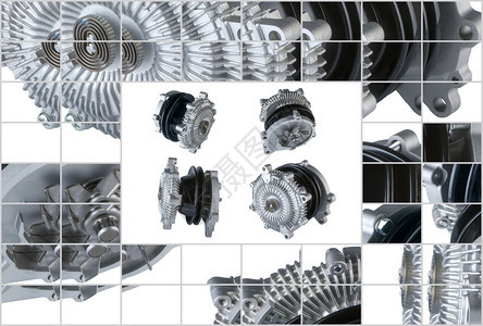 许多引擎冷却风扇克路奇图片