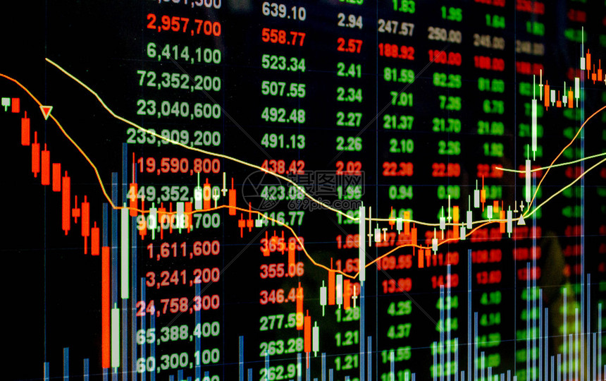 具有图表趋势线的高清图片下载-正版图片503567046-摄图网