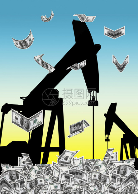石油输出国正在以美元赚取大量金钱a图片