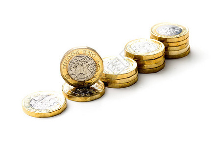 新的英国一英镑硬币图表汇率图片