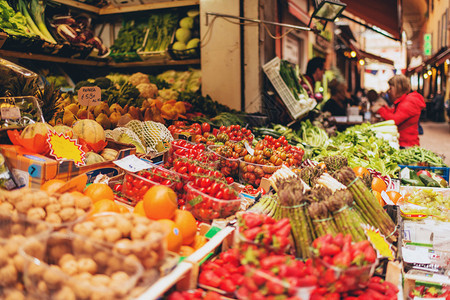 外门蔬菜和水果市场图片