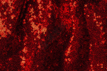 深红色纺织品的顶部视图底背景图片