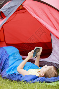 帐篷中的营地露营图片