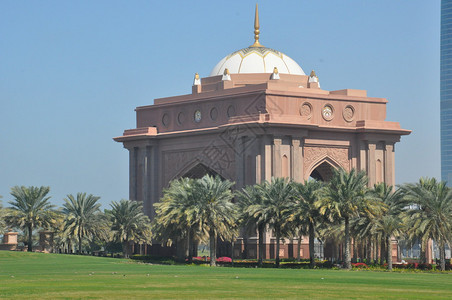 阿联酋阿布扎比酋长国宫殿图片