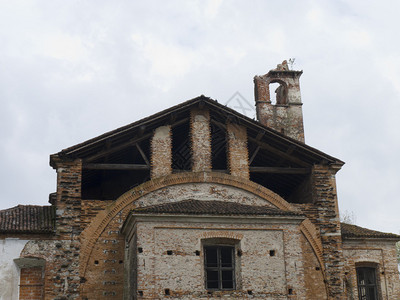 损坏了古代X世纪建筑意大利图片
