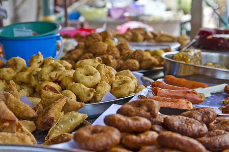 印地安人街头食物在马来西亚Pena图片