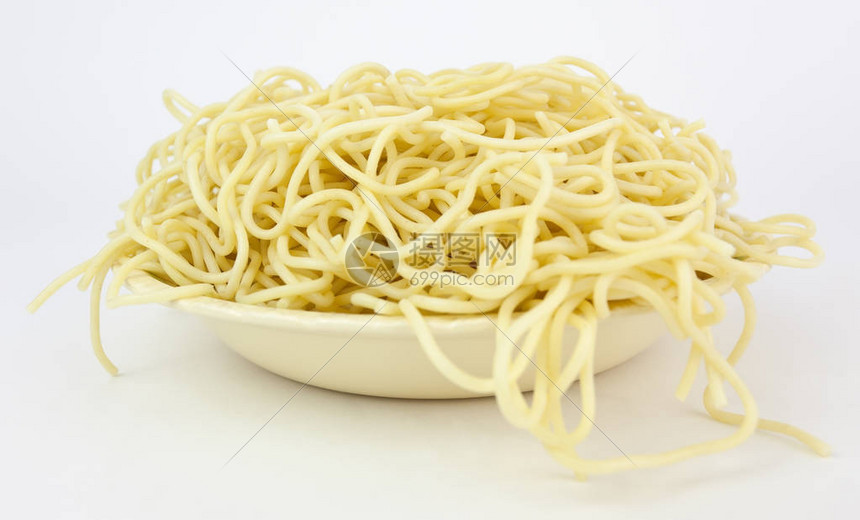 简单的一碗没有酱汁的意大利面碗的高清图片下载正版图片503618098摄图网