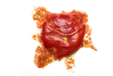粉碎番茄图片