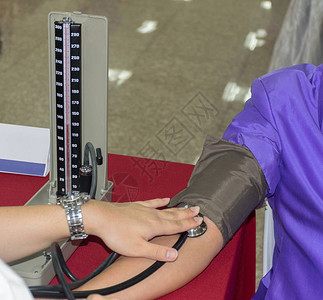 医生检查脉冲健康医疗保健血压图片