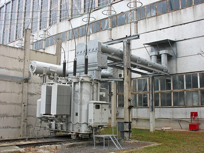 发电厂的大型工业高图片
