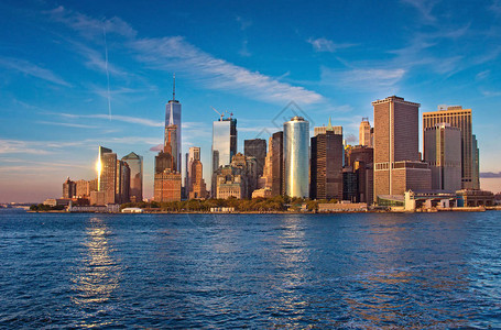 美国纽约州纽约市时曼哈图片