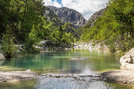 土耳其Goynuk峡谷自图片