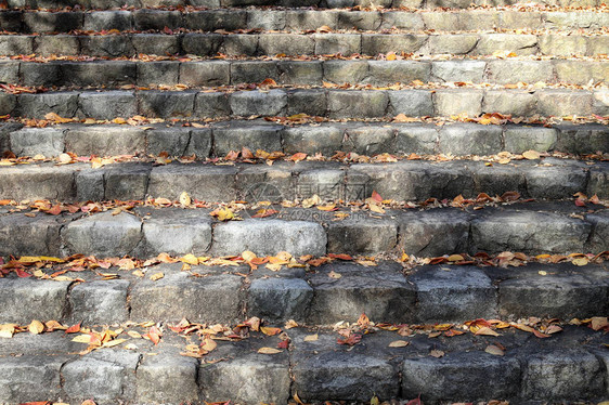 古老的石阶梯道图片
