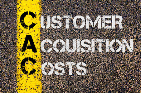 将CAC作为客户购置成本的概念形象图片