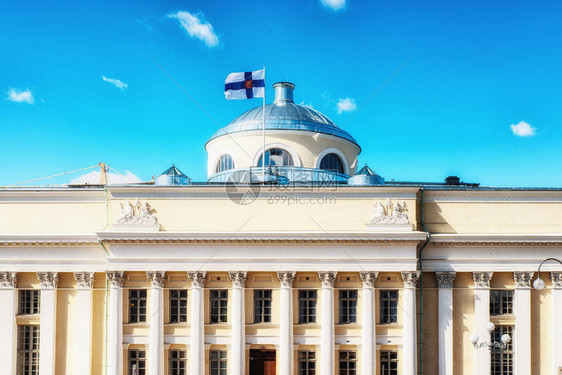 芬兰图书馆在赫尔辛基图片