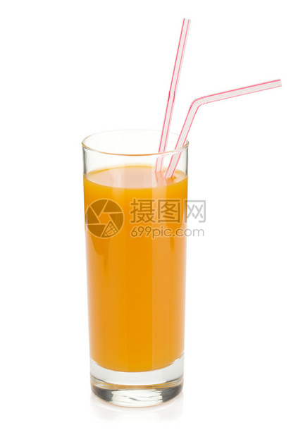 桃汁在玻璃杯中有饮用稻图片