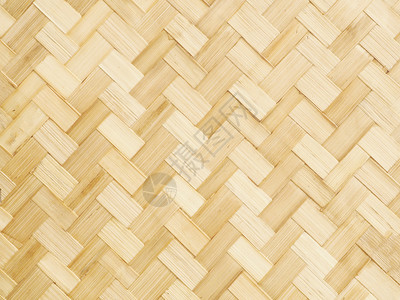 棕色竹编织背景特写图片