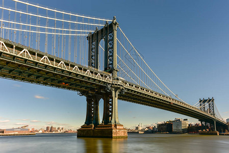 曼哈顿大桥从纽约市曼哈图片