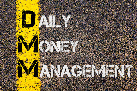 商业名目DMM的概念形象是DAILY的财务管理背景图片
