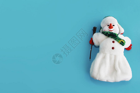 圣诞装饰玩具的雪人图片