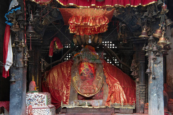 尼泊尔乔瓦尔JalVinayak寺庙Ganes图片