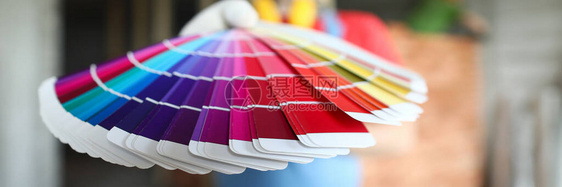 生成器提供用于修复的调色板颜色设计师为公寓装修提供多种颜色选择流行和多功能的彩色石膏解决方案用于室内图片