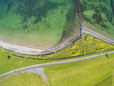 爱尔兰高尔韦南公园的海滩和行走图片
